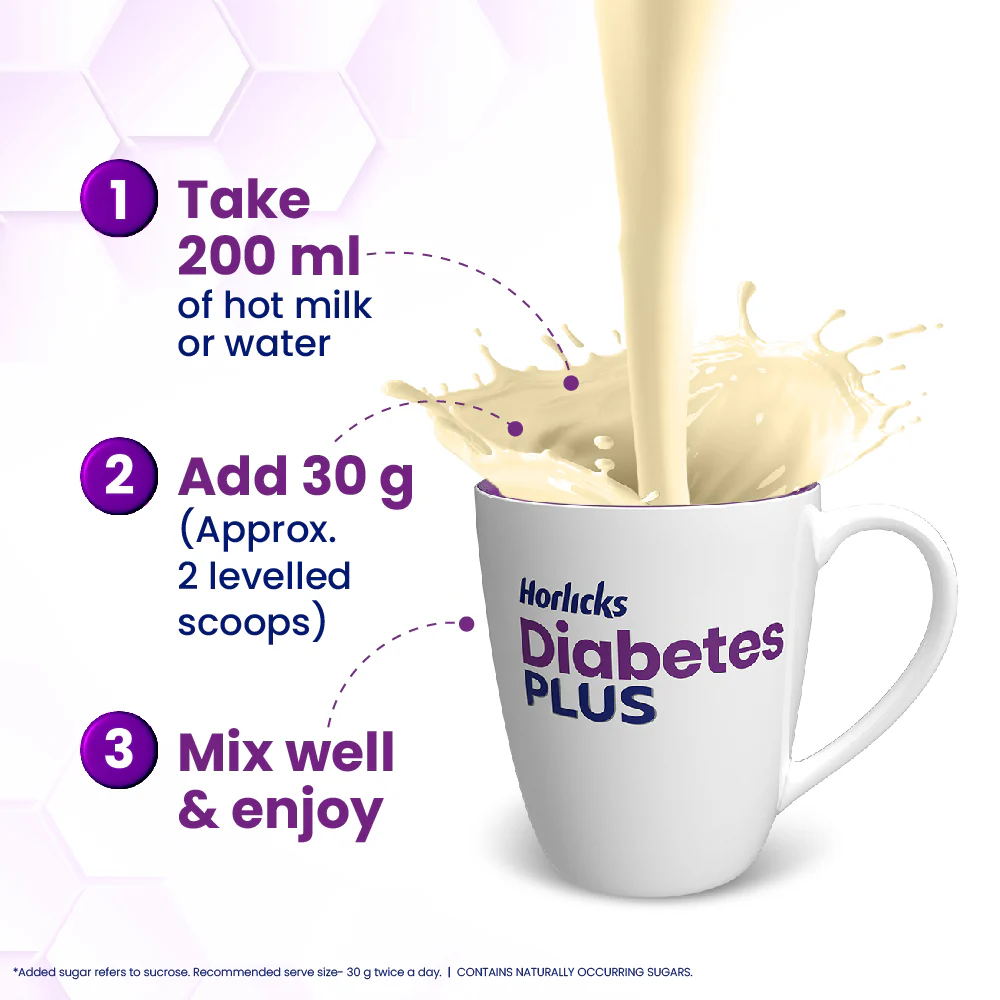 Horlicks Diabetes Plus Vanilla Flavour - Image 5