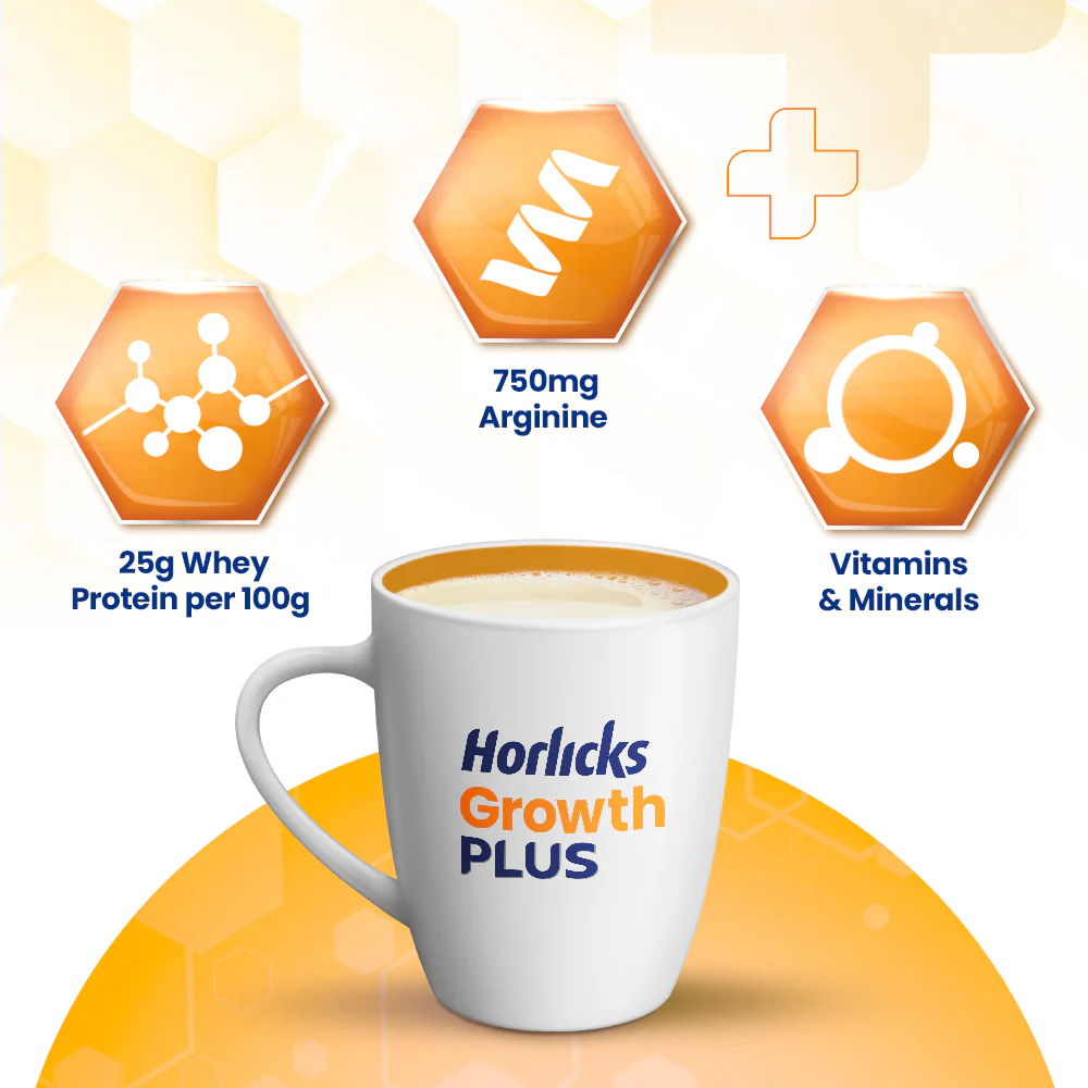 Horlicks Growth Plus Vanilla Flavour - Image 4
