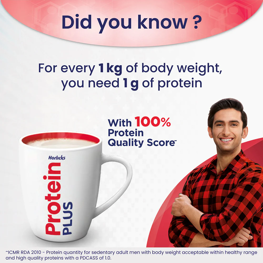 Horlicks Protein Plus Vanilla Flavour - Image 4