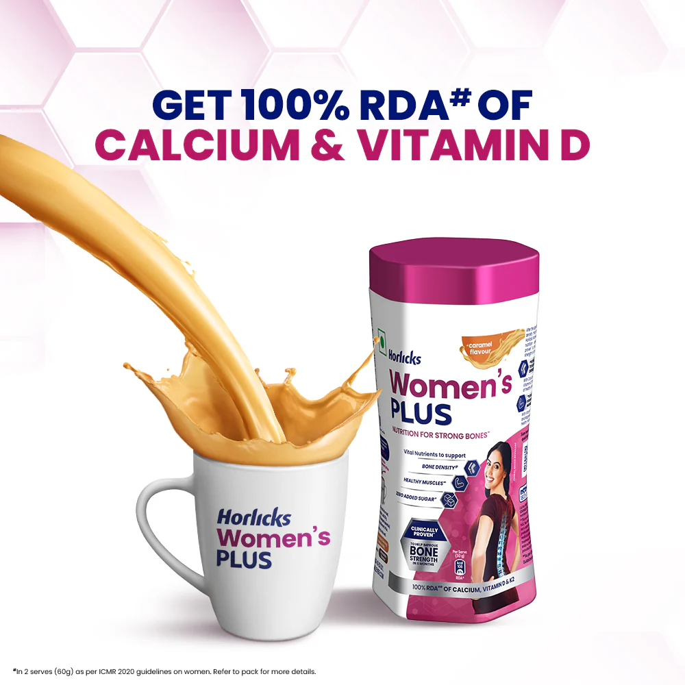 Horlicks Women's Plus Caramel Flavour - Image 3